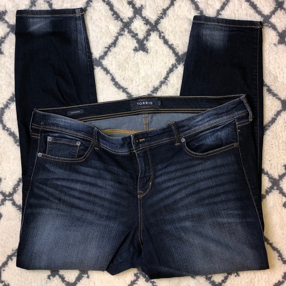 torrid luxe skinny jeans